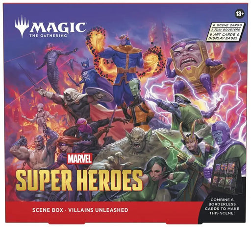 MTG Marvel Super Heroes Scene Box Villains Unleashed - Magic: The Gathering Sealed