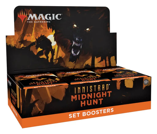 MTG Midnight Hunt Set Booster Box - Magic: The Gathering Sealed
