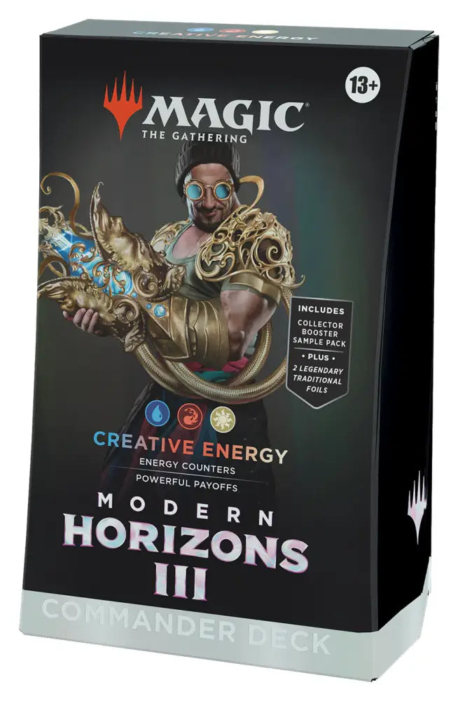 MTG Modern Horizons 3 Creative Energy Commander Deck - Magic: The Gathering Sealed