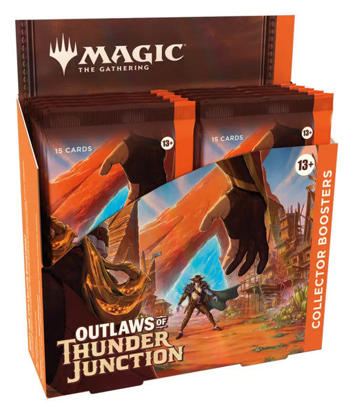 MTG Outlaws of Thunder Junction Collector Booster Box - Magic: The Gathering Sealed