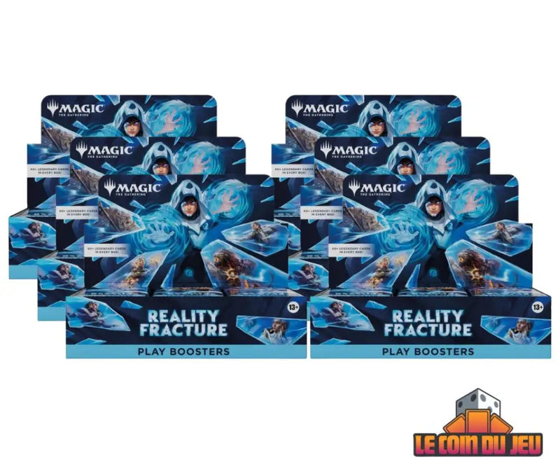 MTG Reality Fracture Play Booster Display Case of 6 (EN) (2026-09-25) - Magic: The Gathering Sealed