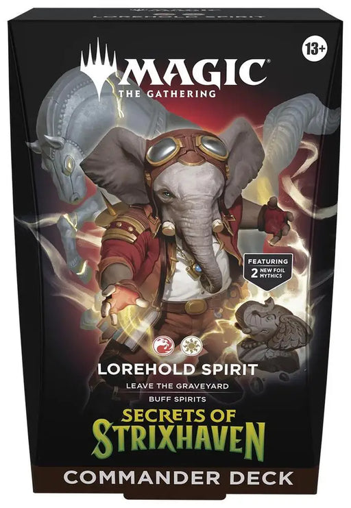 MTG Secrets of Strixhaven Commander Deck Lorehold Spirit - Magic: The Gathering Sealed