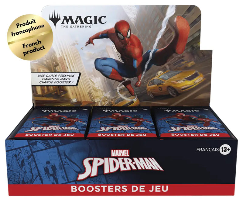 MTG Spider-Man Boîte de Boosters de Jeu (FR) - Magic: The Gathering Sealed