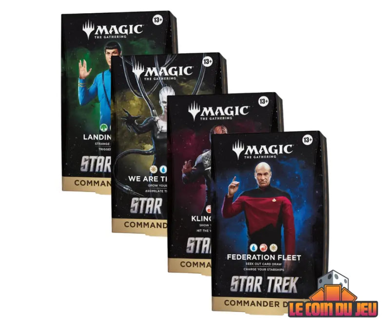 MTG Star Trek Commander Deck Case of 4 (2026-11-06) - Magic: The Gathering Sealed