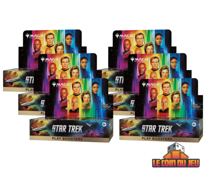 MTG Star Trek Play Booster Display Case of 6 (2026-11-06) - Magic: The Gathering Sealed