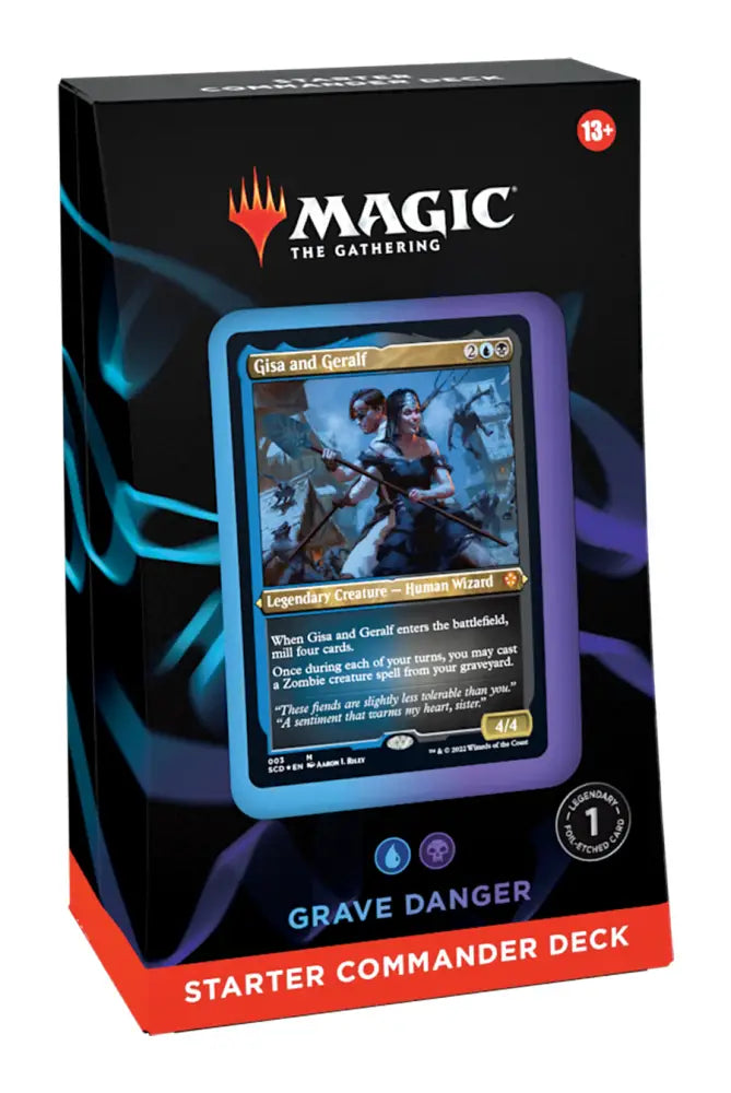 MTG Starter Commander Deck Grave Danger - Magic: The Gathering Sealed