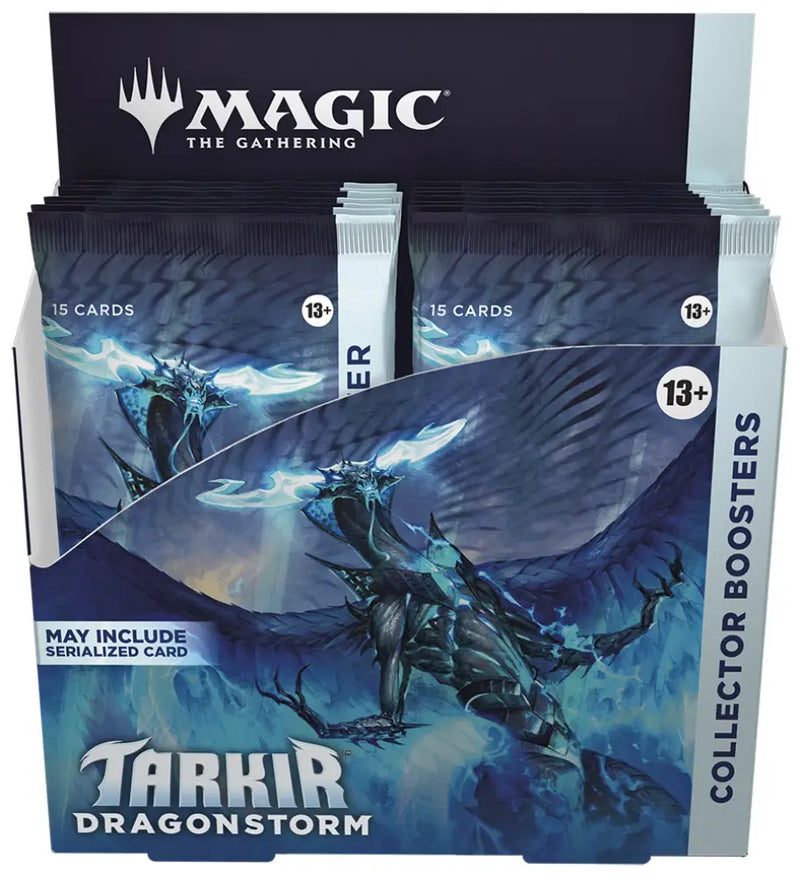 MTG Tarkir Dragonstorm Collector Booster Box - Magic: The Gathering Sealed