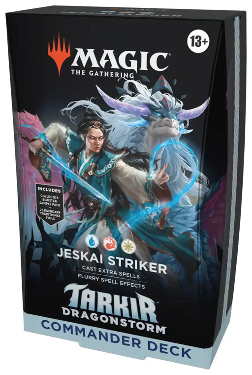 MTG Tarkir Dragonstorm Jeskai Striker Commander Deck - Magic: The Gathering Sealed