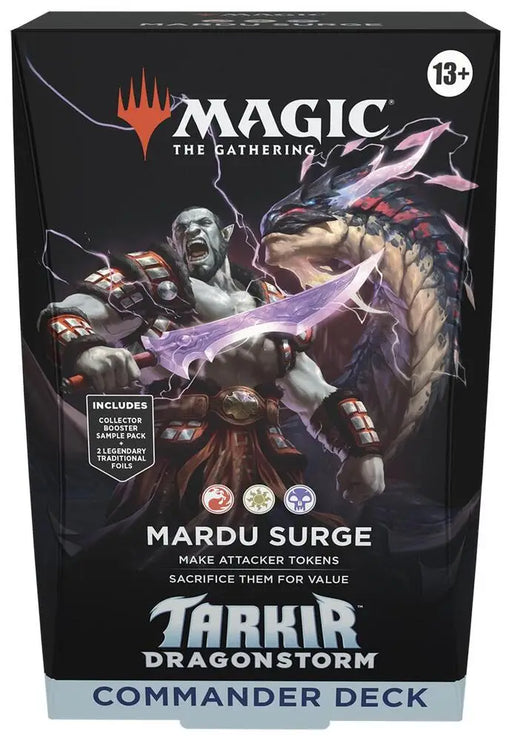MTG Tarkir Dragonstorm Mardu Surge Commander Deck - Magic: The Gathering Sealed