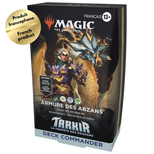 MTG Tarkir Tempête des Dragons Deck Commander Armure des Abzans (FR) - Magic: The Gathering Sealed