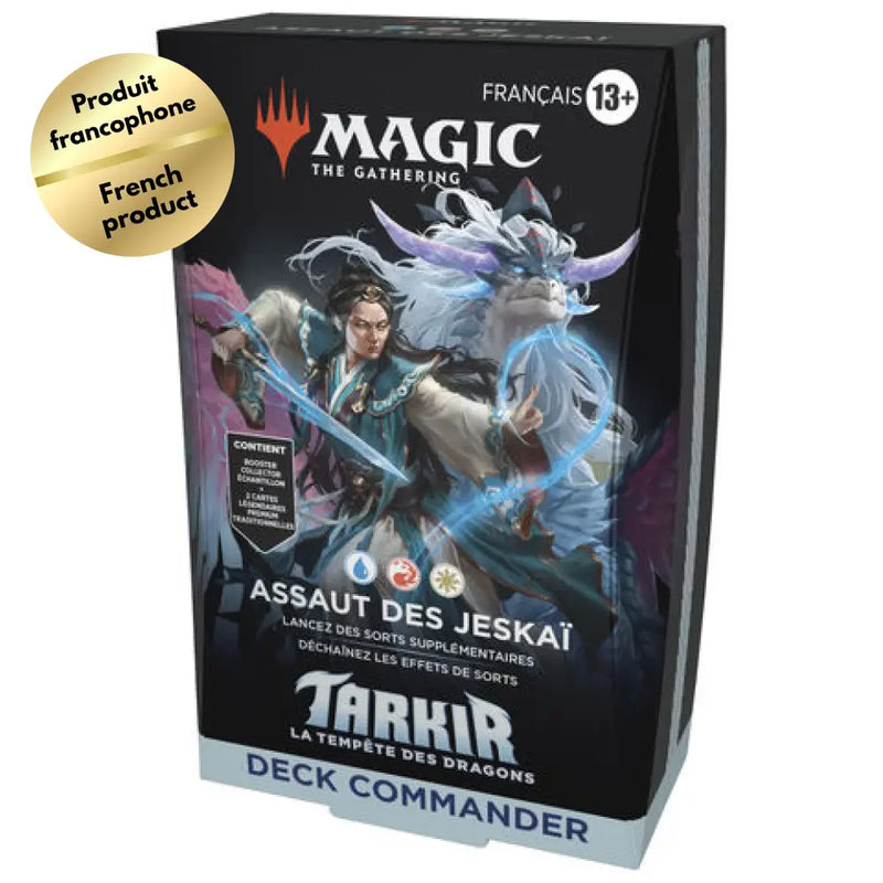 MTG Tarkir Tempête des Dragons Deck Commander Assaut des Jeskai (FR) - Magic: The Gathering Sealed