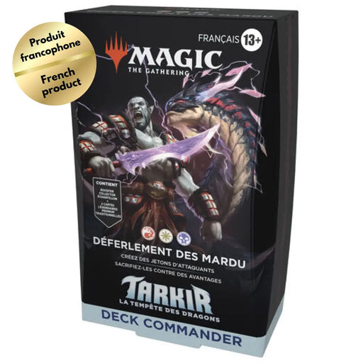 MTG Tarkir Tempête des Dragons Deck Commander Déferlement des Mardu (FR) - Magic: The Gathering Sealed