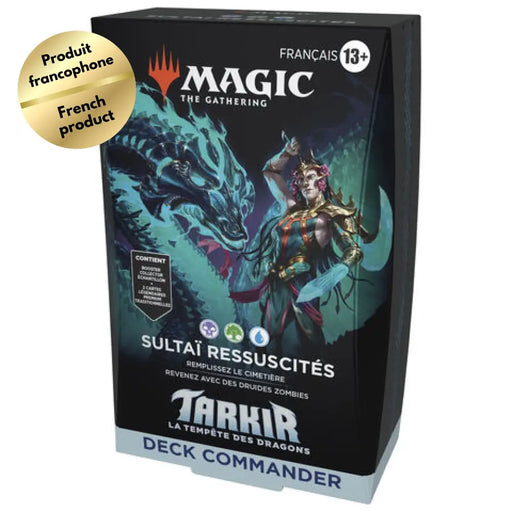 MTG Tarkir Tempête des Dragons Deck Commander Sultai Ressuscités (FR) - Magic: The Gathering Sealed