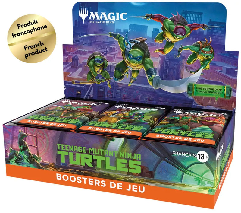 MTG Teenage Mutant Ninja Turtles Boîte de Boosters de Jeu (FR) - Magic: The Gathering Sealed