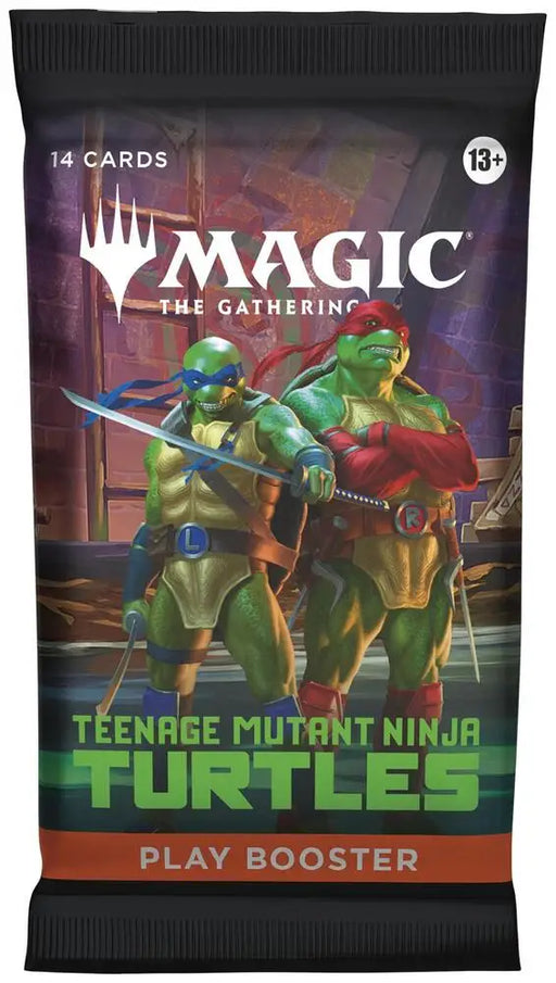 MTG Teenage Mutant Ninja Turtles Play Booster Pack - Magic: The Gathering Sealed