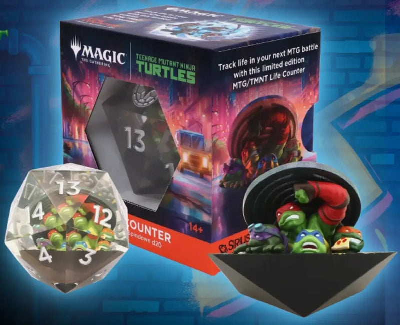 MTG Teenage Mutant Ninja Turtles Spindown d20 - Magic: The Gathering Sealed