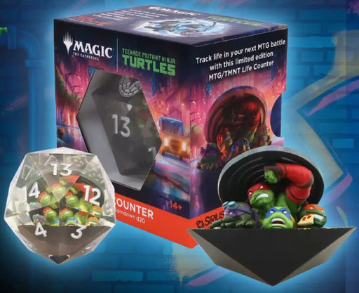 MTG Teenage Mutant Ninja Turtles Spindown d20 - Magic: The Gathering Sealed
