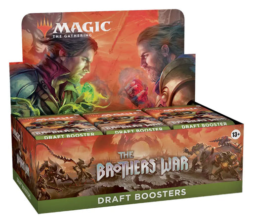MTG The Brothers War Draft Booster Box - Magic: The Gathering Sealed