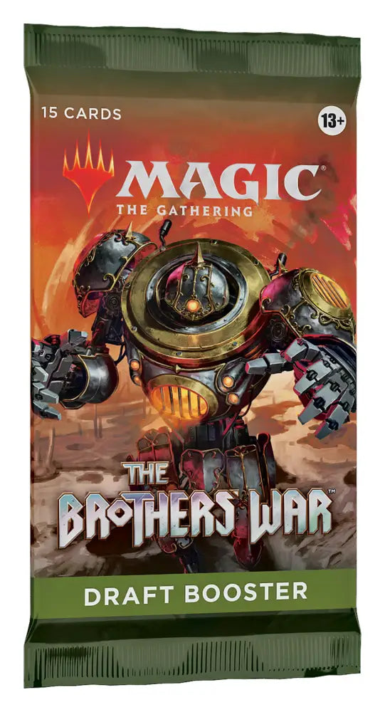 MTG The Brothers War Draft Booster Pack - Magic: The Gathering Sealed