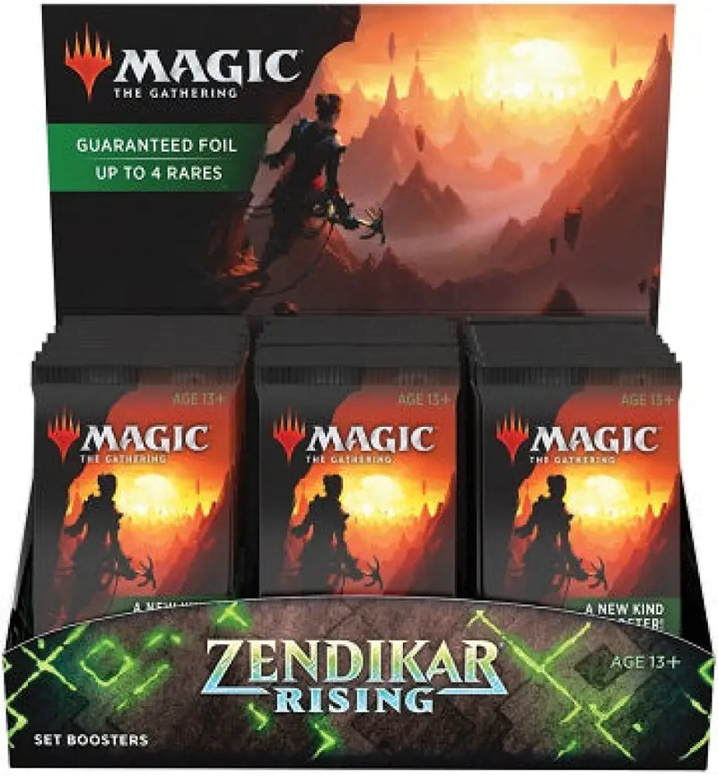 MTG Zendikar Rising Set Booster Box - Magic: The Gathering Sealed
