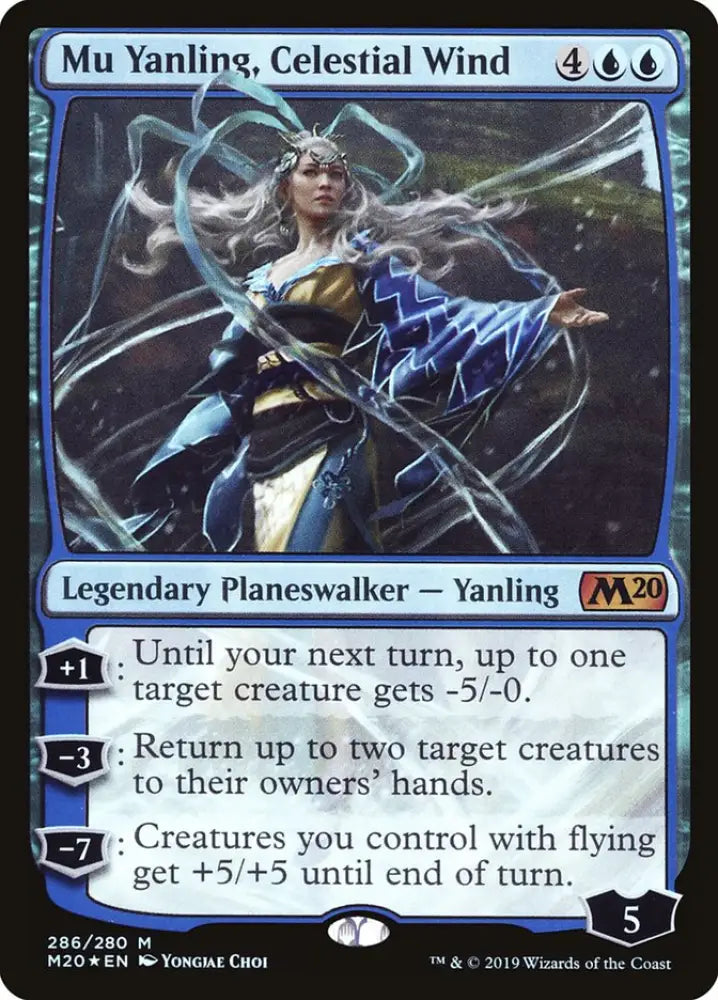 Mu Yanling Celestial Wind [Core Set 2020] - MTG Single