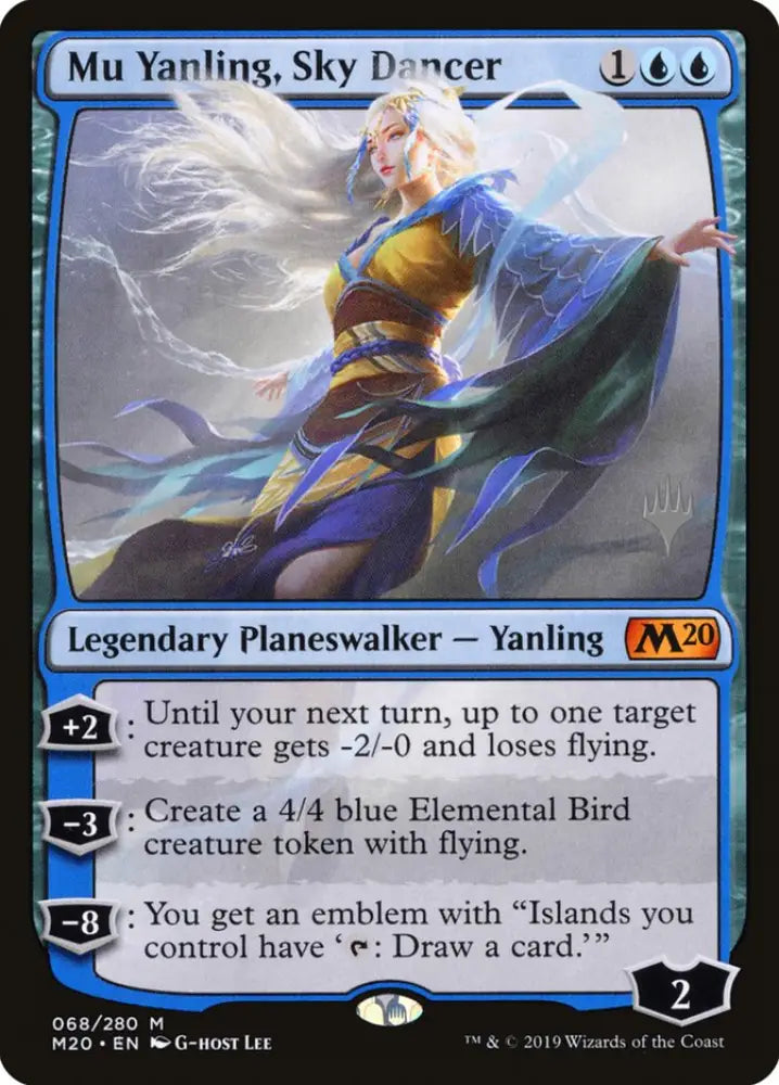 Mu Yanling Sky Dancer (Promo Pack) [Core Set 2020 Promos] - MTG Single