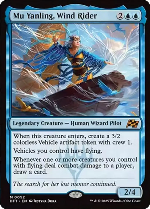 Mu Yanling Wind Rider [Aetherdrift] - MTG Single