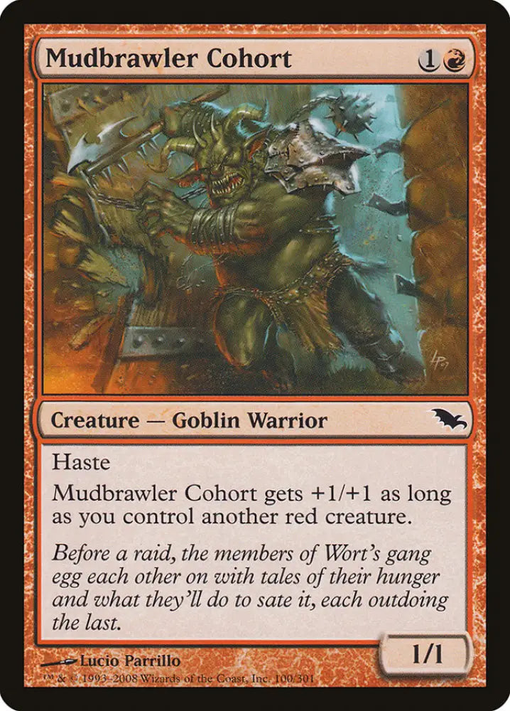 Mudbrawler Cohort [Shadowmoor] - MTG Single