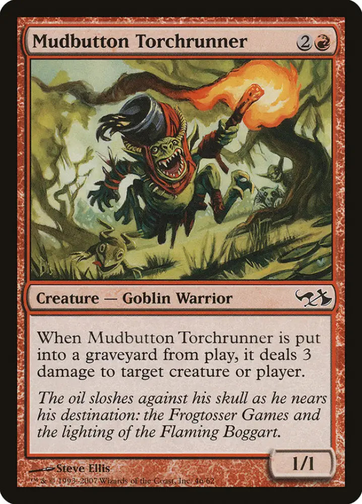Mudbutton Torchrunner [Duel Decks: Elves vs. Goblins] - MTG Single