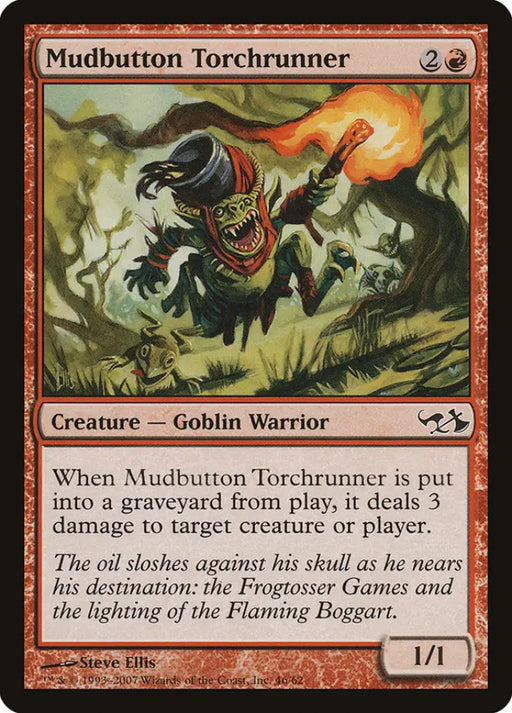 Mudbutton Torchrunner [Duel Decks: Elves vs. Goblins] - MTG Single