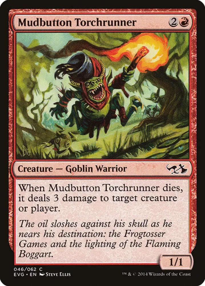 Mudbutton Torchrunner (Elves vs. Goblins) [Duel Decks Anthology] - MTG Single