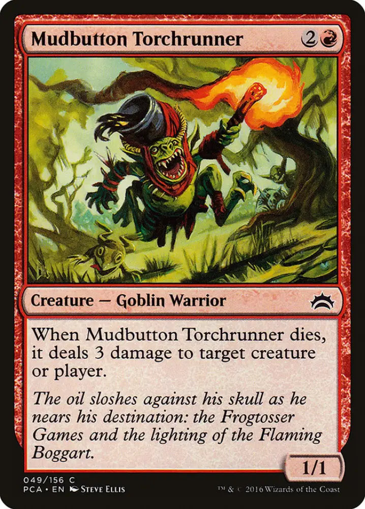 Mudbutton Torchrunner [Planechase Anthology] - MTG Single