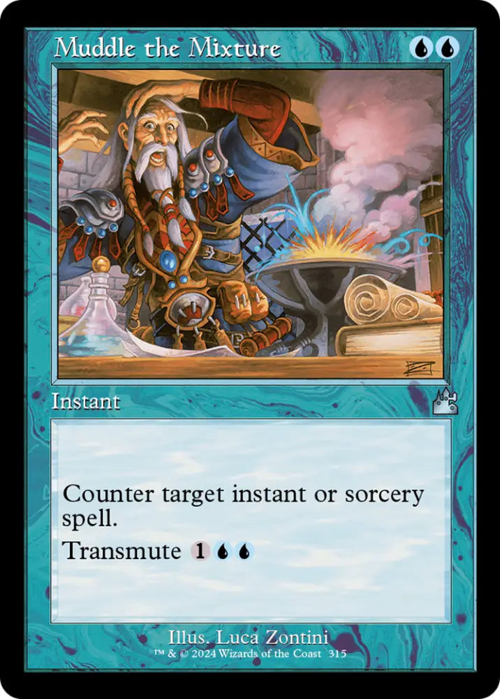 Muddle the Mixture (Retro Frame) [Ravnica Remastered] - MTG Single