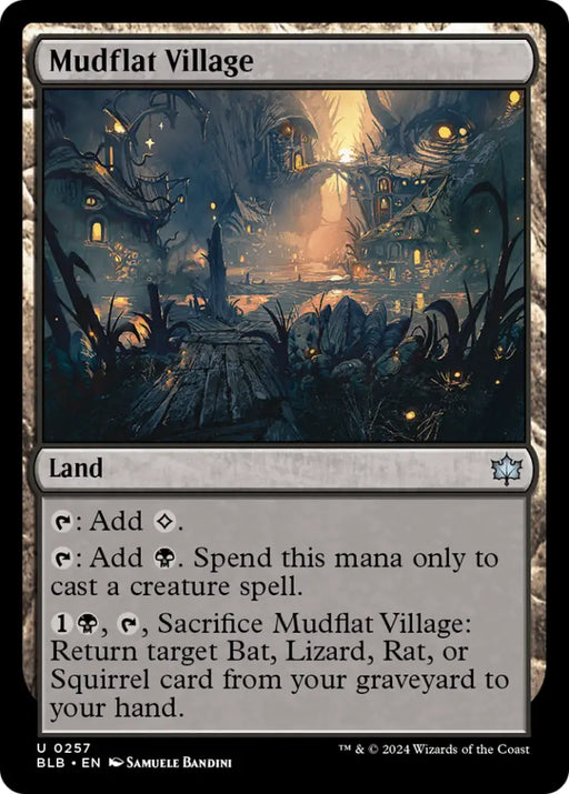 Mudflat Village [Bloomburrow] - MTG Single