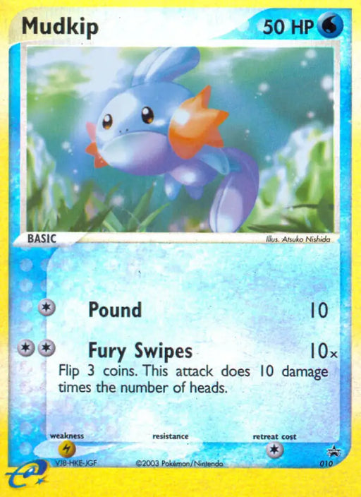 Mudkip (010) [Nintendo: Black Star Promos] - Pokemon Single