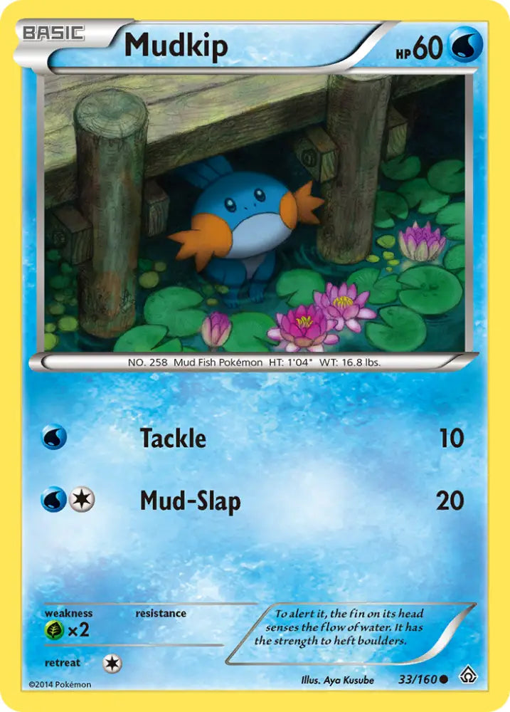 Mudkip (33/160) [XY: Primal Clash] - Pokemon Single