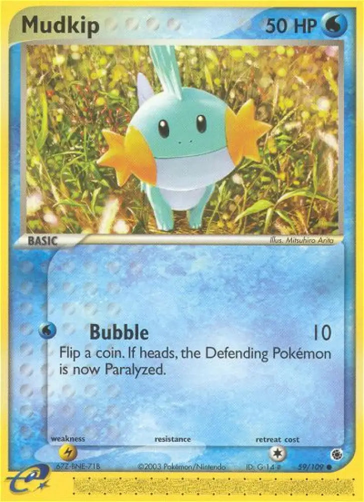 Mudkip (59/109) [EX: Ruby & Sapphire] - Pokemon Single