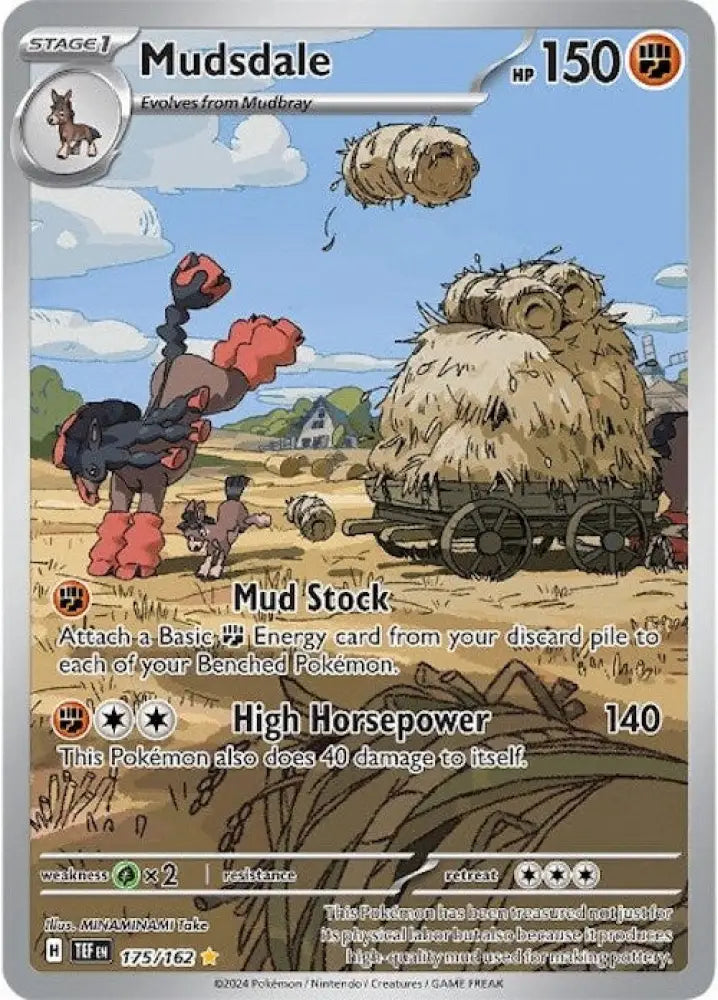 Mudsdale (175/162) [Scarlet & Violet: Temporal Forces] - Pokemon Single