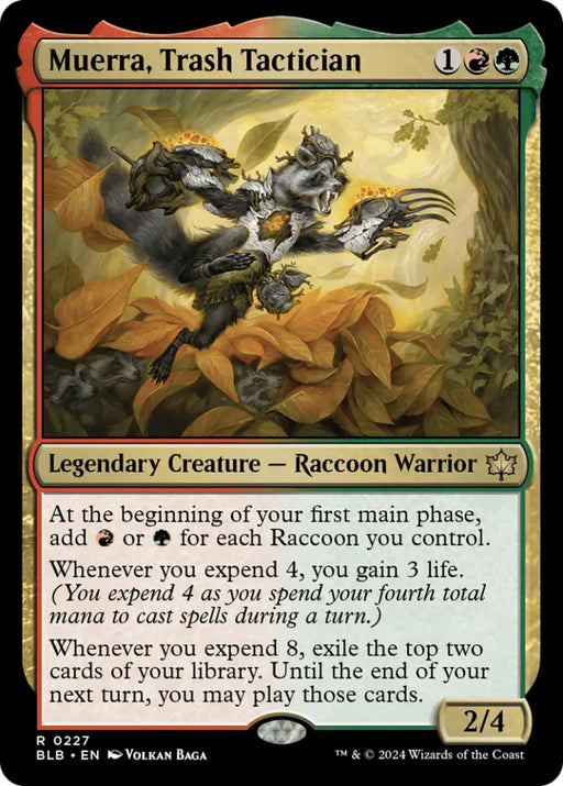 Muerra Trash Tactician [Bloomburrow] - MTG Single