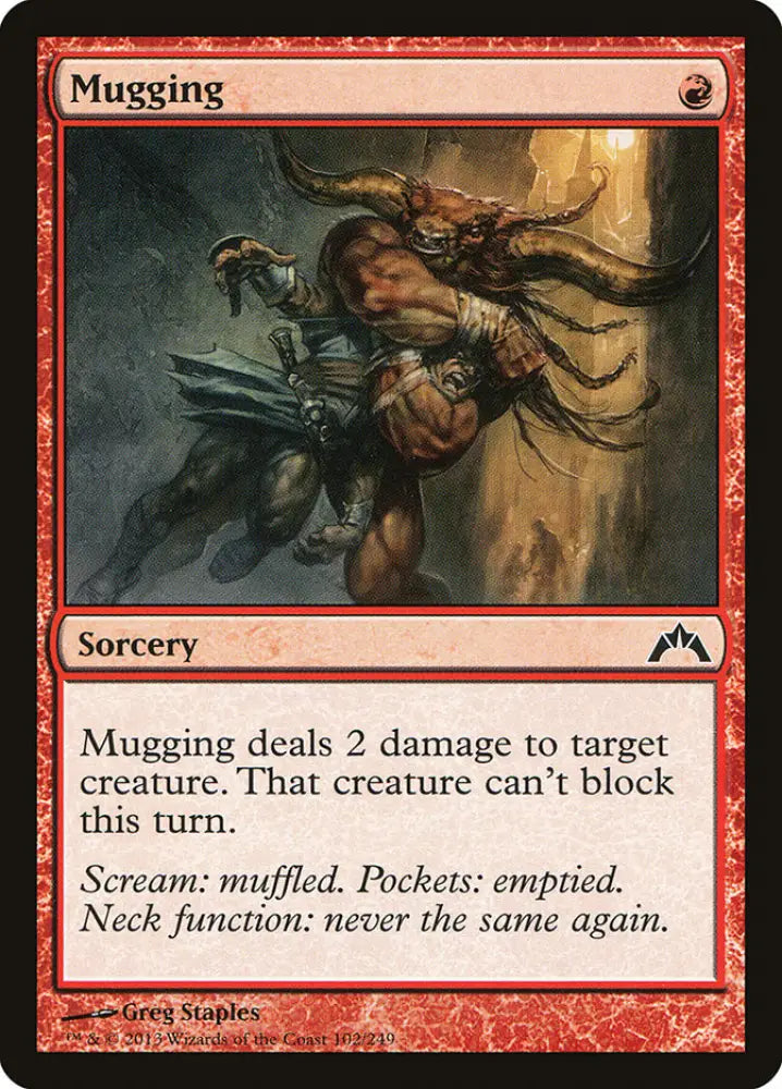 Mugging [Gatecrash] - MTG Single