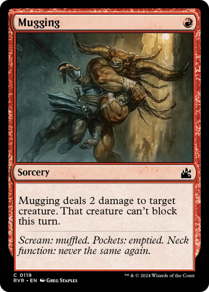Mugging [Ravnica Remastered] - MTG Single