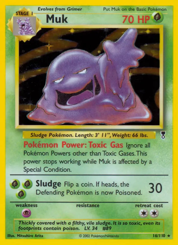 Muk (16/110) [Legendary Collection] - Pokemon Single