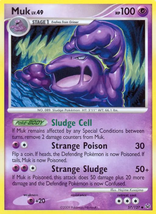 Muk (57/127) [Platinum: Base Set] - Pokemon Single