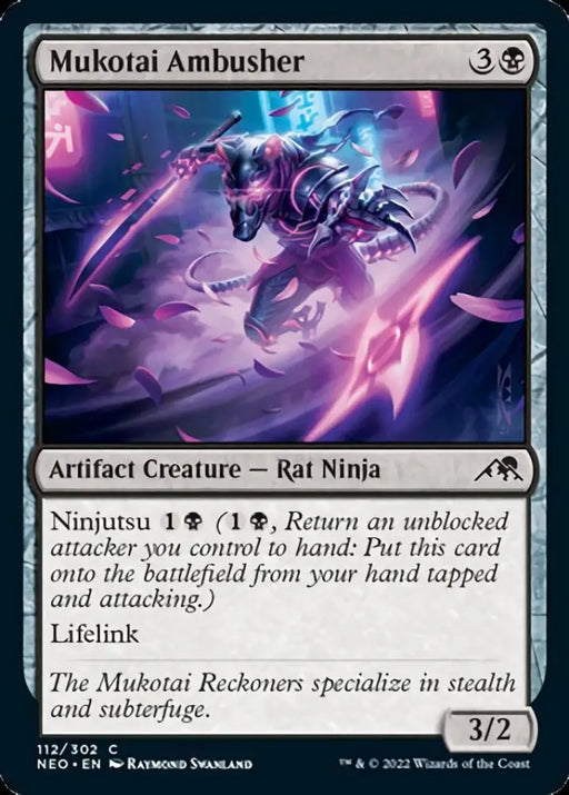 Mukotai Ambusher [Kamigawa: Neon Dynasty] - MTG Single