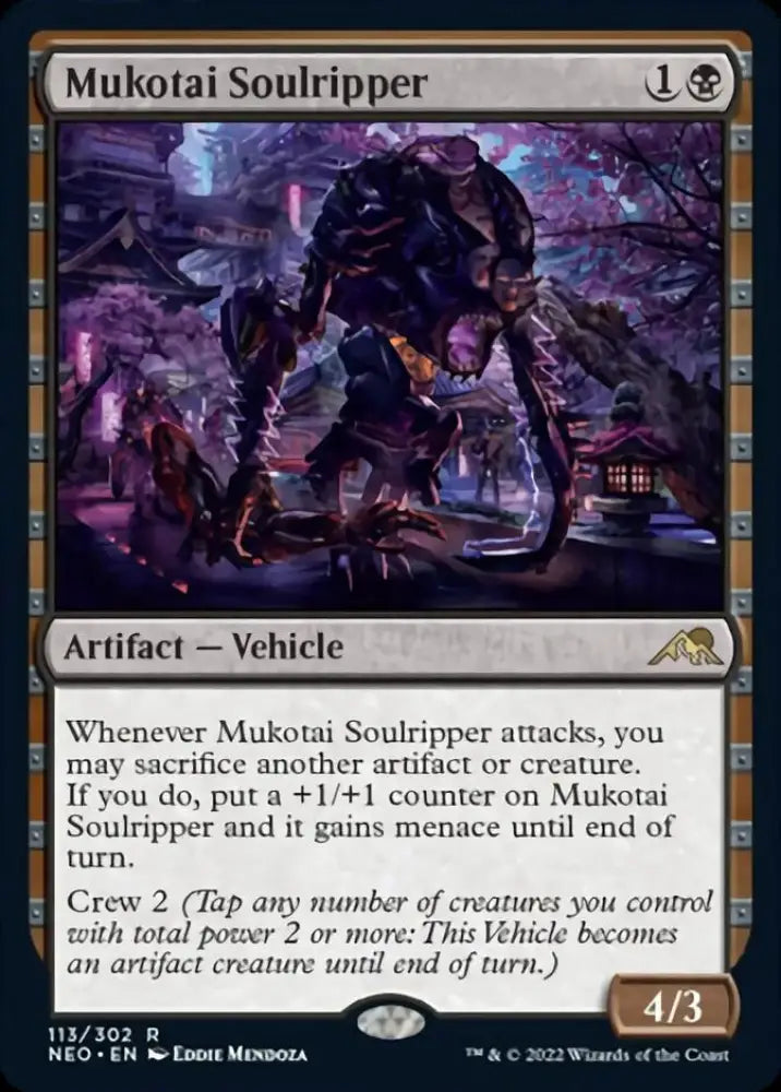 Mukotai Soulripper [Kamigawa: Neon Dynasty] - MTG Single