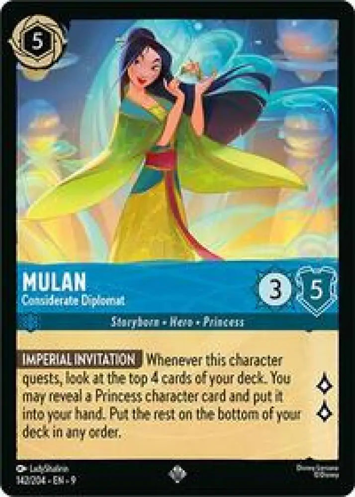Mulan - Considerate Diplomat (142/204) [Fabled]