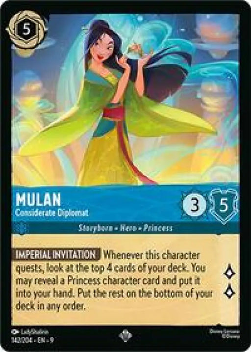 Mulan - Considerate Diplomat (142/204) [Fabled]