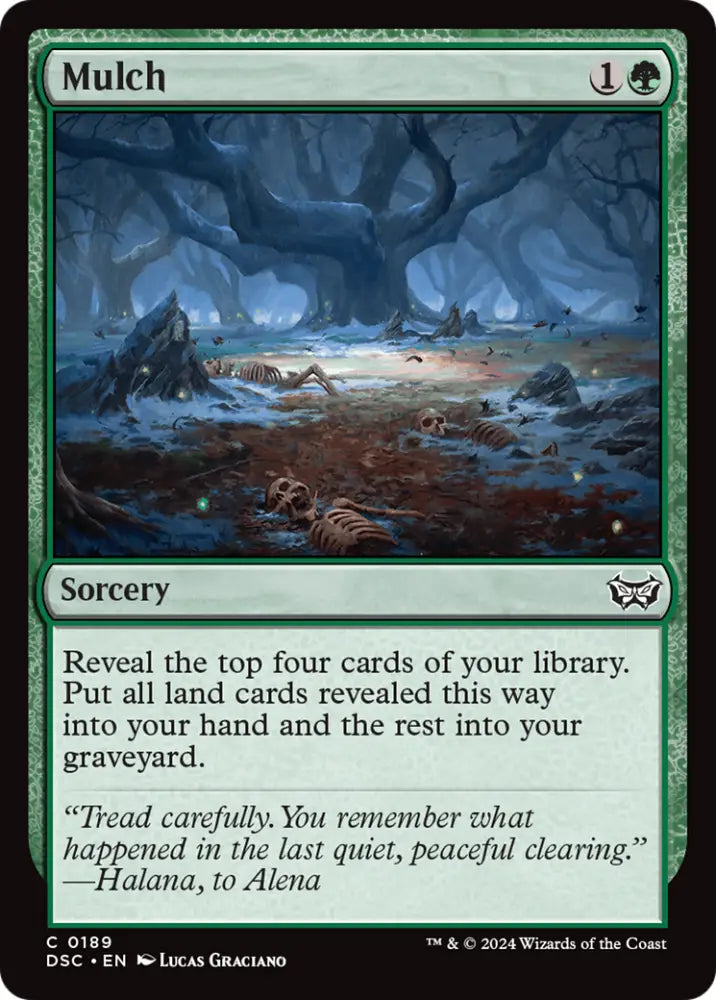 Mulch [Duskmourn: House of Horror Commander] - MTG Single