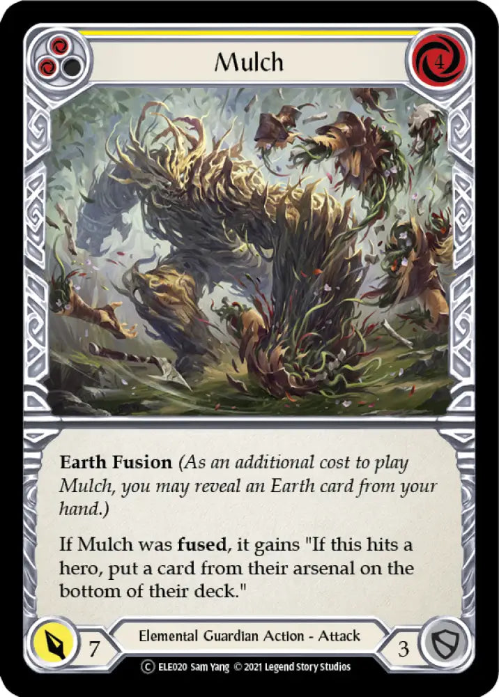 Mulch (Yellow) [Tales of Aria Unlimited] Unlimited Rainbow Foil - Flesh And Blood Single