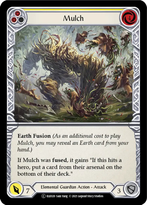 Mulch (Yellow) [Tales of Aria Unlimited] Unlimited Rainbow Foil - Flesh And Blood Single